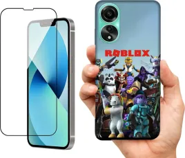 etui-na-oppo-a78-5g-wzory-roblox-szklo