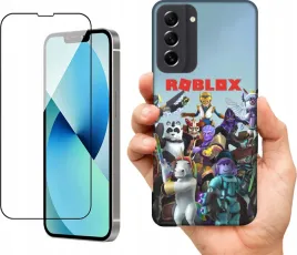 etui-na-samsung-galaxy-s21-fe-wzory-roblox-szklo