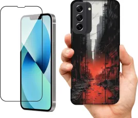 etui-na-samsung-galaxy-s21-fe-wzory-mroczne-dark-szklo