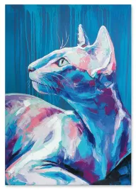 obraz-na-plotnie-portret-kot-obraz-50x70-cm
