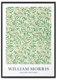 plakat-william-morris-reprodukcja-40x50-cm-w-czarnej-ramie