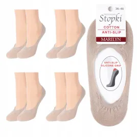 stopki-damskie-bawelniane-anti-slip-sylikon-cieliste-36-40-4-pary-marilyn