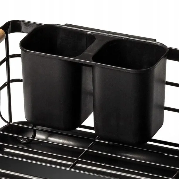 dish-dryer-standing-drainer-large-capacity-black-typ-jednopoziomowa