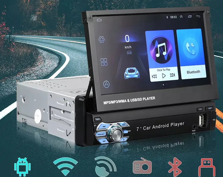 radio-samochodowe-1din-multimedialne-android-gps-stan-nowy
