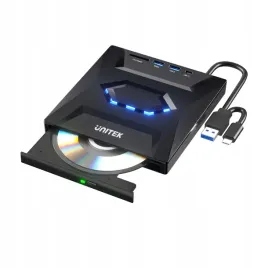 unitek-nagrywarka-zewnetrzna-dvd-cd-hub-usb-5gbps-czytnik-kart-sd