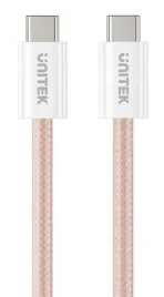 kabel-unitek-usb-usb-typ-c-1-m-magnetycznie-usb-c-pd-100w-1m-rozowy