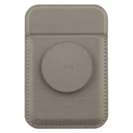 portfel-magnetyczny-magsafe-na-karty-z-podporka-podstawka-uniq-flixa-szar