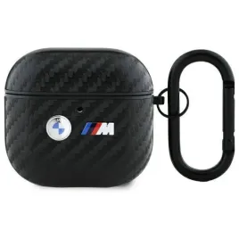etui-bmw-carbon-double-metal-logo-na-airpods-4-czarne