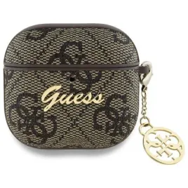 guess-4g-charm-collection-etui-airpods-4-brazowy