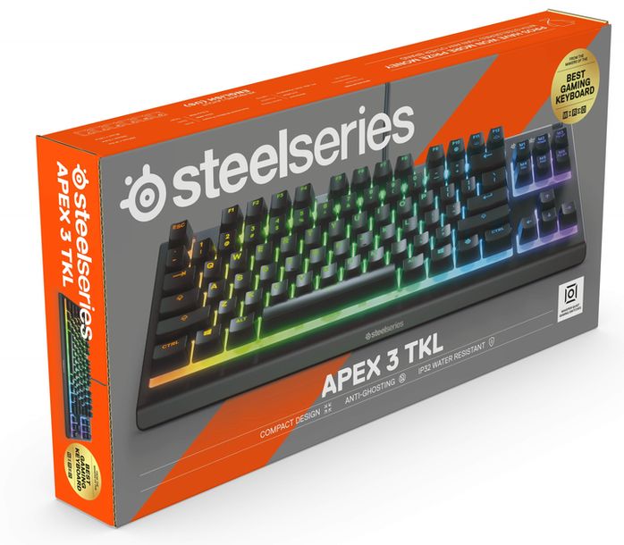 Klawiatura dla graczy Steelseries Apex 3 TKL - OKAZJA!