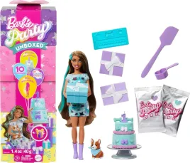 mattel-lalka-barbie-party-reveal-barbie-turkusowa-jfg72