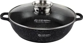 niski-garnek-5-5l-marmur-aroma-knob-32cm-niski-wok-patelnia