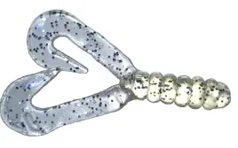 manns-twister-portki-42mm-2szt-przezroczysty-ze-srebrnym-brokatem