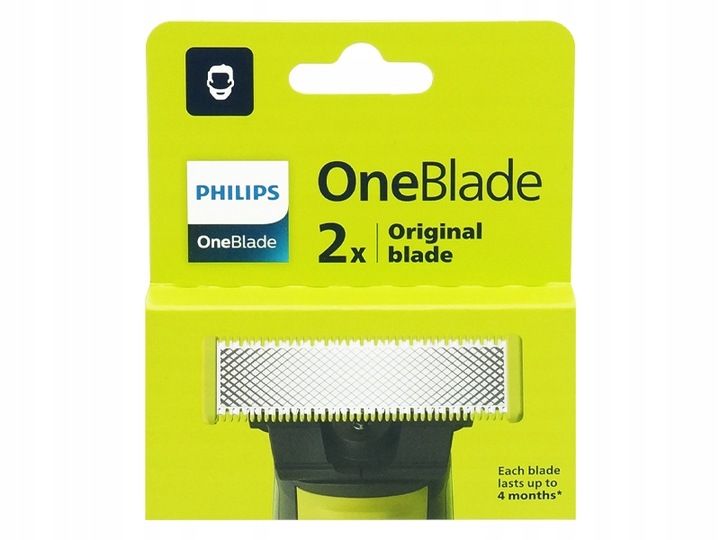 2x Ostrza blister wymienne oryginalne Philips OneBlade QP220 QP2520 QP2620-Zdjęcie-0