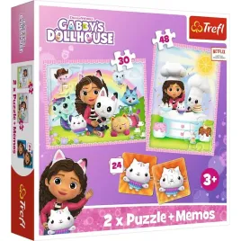 puzzle-2w1-gra-memo-gabi-z-kocim-przyjacielem-trefl