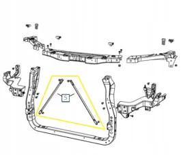 wzmocnienie-x-krzyzowe-dodge-durango-2011-2023-nowe-5156112aa