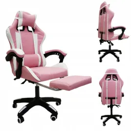 fotel-gamingowy-gracza-biurowy-komputerowy-masaz-podnozek-kg104-rozowy