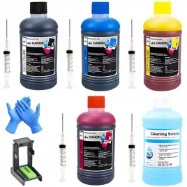 5-x-250-ml-bkcym-tusz-do-canon-pg-540-560-545-575-546-zestaw-akcesoria-klip