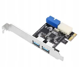 kontroler-pci-e-2x-usb-3-0-19-pin-molex-4pin