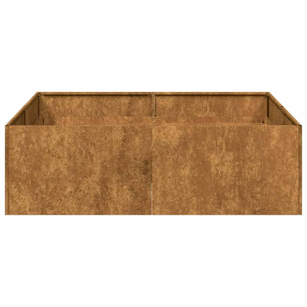 doniczka-rusty-100x100x30-cm-stal-nierdzewna-stan-nowy