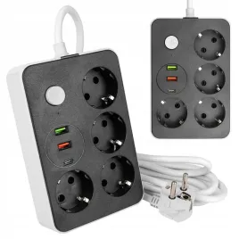 przedluzacz-listwa-2m-zasilajaca-3x-usb-uziemienie-4-gniazda-czarny-3x1mm