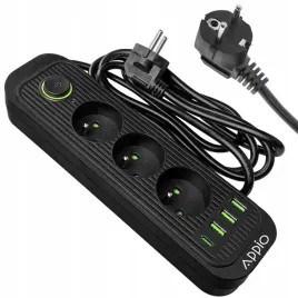 przedluzacz-appio-listwa-zasilajaca-2m-3-gniazda-3x-usb-1x-usb-c