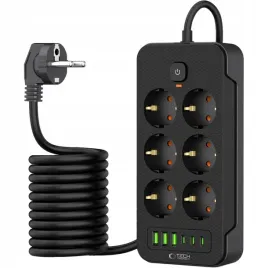 listwa-zasilajaca-6-gniazd-3x-usb-a-i-typ-c-dlugi-kabel-2m-smukla-budowa