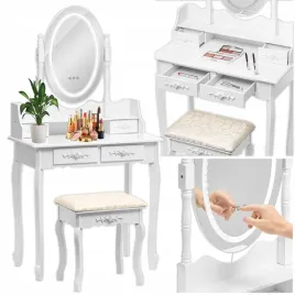 toaletka-kosmetyczna-z-lustrem-i-oswietleniem-3-kolor-led-taboret-szuflad