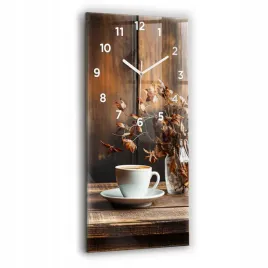 dekoracyjny-pionowy-zegar-szklany-na-sciane-z-grafika-kubek-kawy-30x60-cm