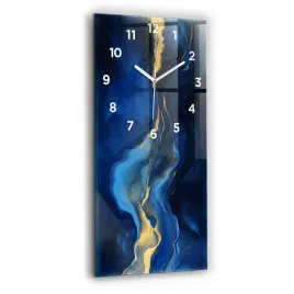 foto-zegar-szklany-scienny-do-nowoczesnych-wnetrz-niebieski-marmur-30x60-cm