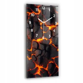 pionowy-zegar-szklany-do-kuchni-na-sciane-z-nadrukiem-lawa-wulkan-30x60-cm
