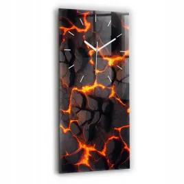 pionowy-zegar-szklany-na-sciane-ze-stylowym-nadrukiem-lawa-wulkan-30x60-cm