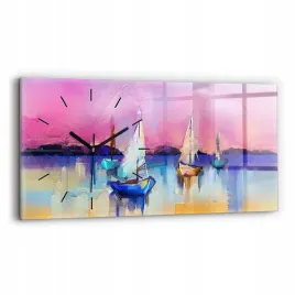 poziomy-zegar-szklany-scienny-do-nowoczesnych-wnetrz-pejzaz-morski-60x30-cm