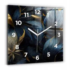 designerski-kwadratowy-zegar-szklany-do-wnetrz-dekoracyjne-kwiaty-30x30-cm
