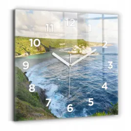 foto-zegar-szklany-scienny-do-nowoczesnych-wnetrz-wybrzeze-oceanu-30x30-cm