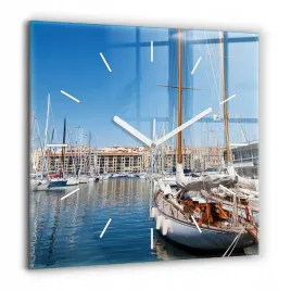 zegar-szklany-designerski-do-wnetrz-marina-w-marsylii-francja-xxl-60x60-cm