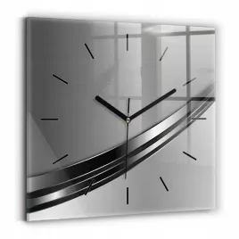designerski-kwadratowy-foto-zegar-szklany-do-wnetrz-srebrne-linie-30x30-cm
