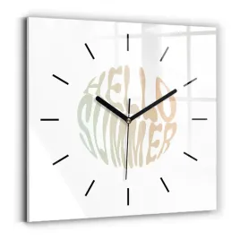 designerski-kwadratowy-foto-zegar-szklany-do-wnetrz-hello-summer-30x30-cm