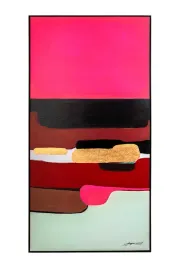 kare-obraz-abstract-shapes-pink-73x143-cm