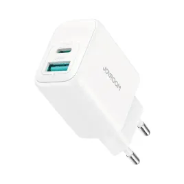 ladowarka-joyroom-jr-tcf21-sieciowa-usb-c-usb-a-20w-pd-qc-3-0-biala