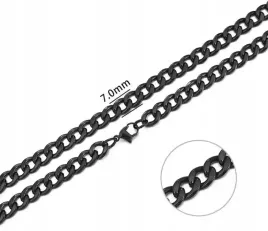 czarny-lancuszek-naszyjnik-kubanski-7-mm-dlugosc-55-cm-pancerka-ze-stali