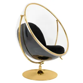 fotel-bubble-stand-2-gold-velvet-poduszka-czarna