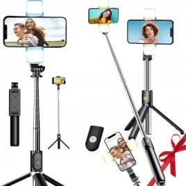 selfie-stick-tripod-statyw-do-telefonu-led-bluetooth-uchwyt-z-pilotem-4w1