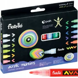 markery-akrylowe-fiorello-okragla-koncowka-2mm-12-kolorow