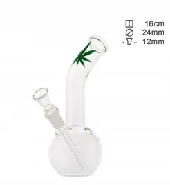 bongo-szklane-fajka-wodna-szklana-leaf-16cm