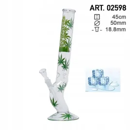 fajka-wodna-szklana-wys-45-cm-ice-bongo-szklane
