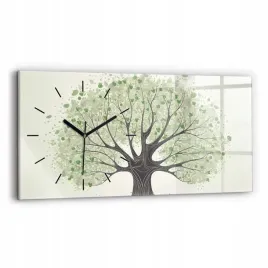 designerski-zegar-szklany-do-wnetrz-ze-wzorem-duze-drzewo-natura-60x30-cm