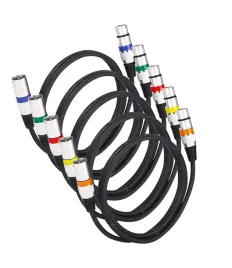 permust-5-kabli-mikrofonowych-xlr-3-pin-wielokolorowe-meski-na-zenski
