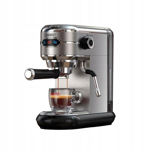 ﻿KOLBOWY EKSPRES DO KAWY HiBREW H11, CIŚNIENIE 19 BAR, 1450 W
