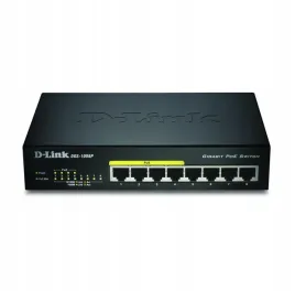 d-link-8xg-f-enet-rj45-19-poe-16-gbps-mdi-mdix-czarny-dgs-1008p-e